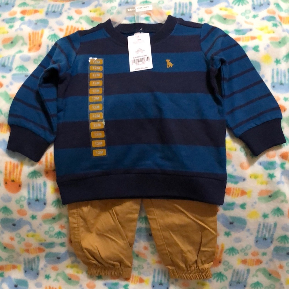 Carter’s 2-pc Boys Toddler Pant Set